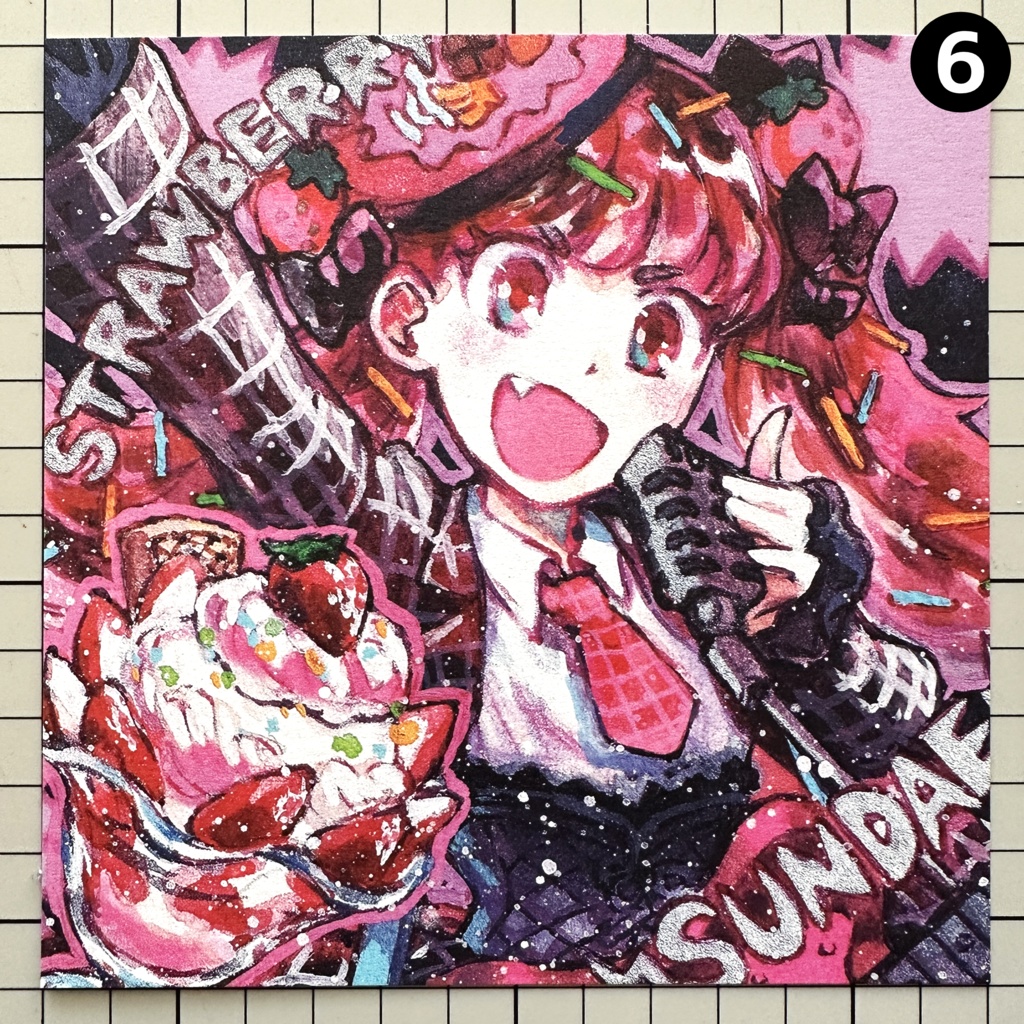 正方形ポストカード