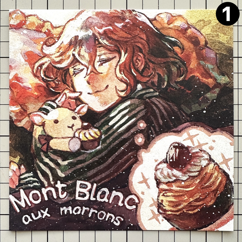 正方形ポストカード