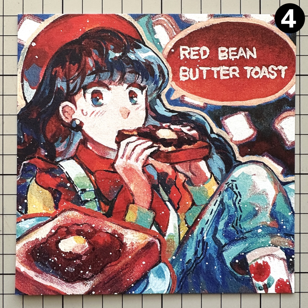 正方形ポストカード