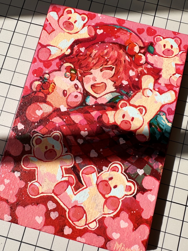 キャンバス作品(小)【あんみつガールズ】