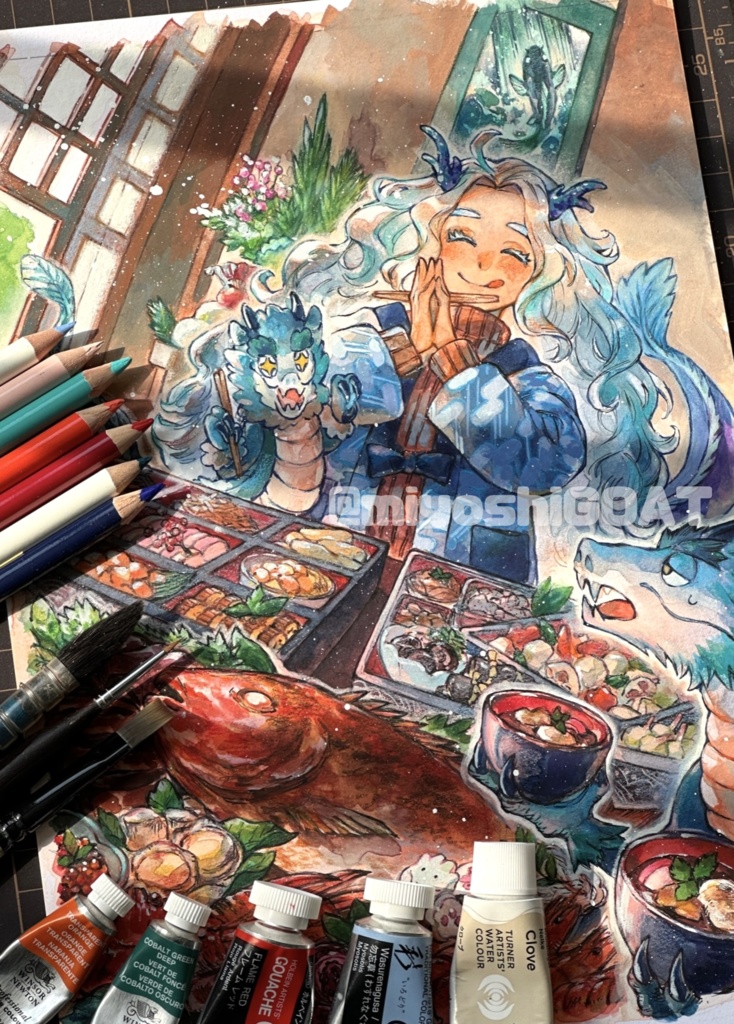 原画【2024年元旦】