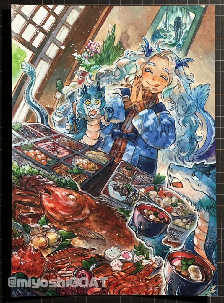 原画【2024年元旦】