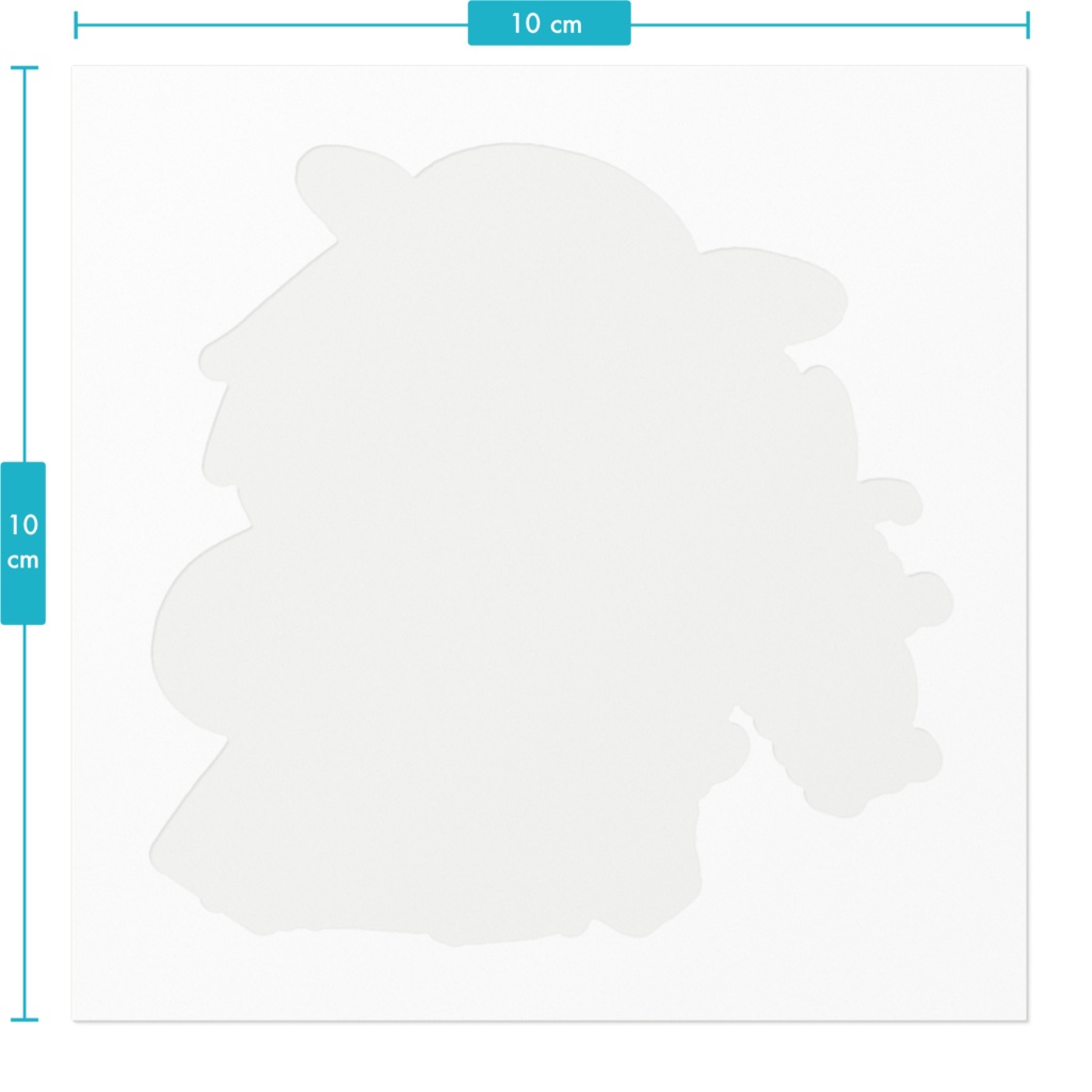 ブルーアーカイブ ヒフミダイスキステッカー