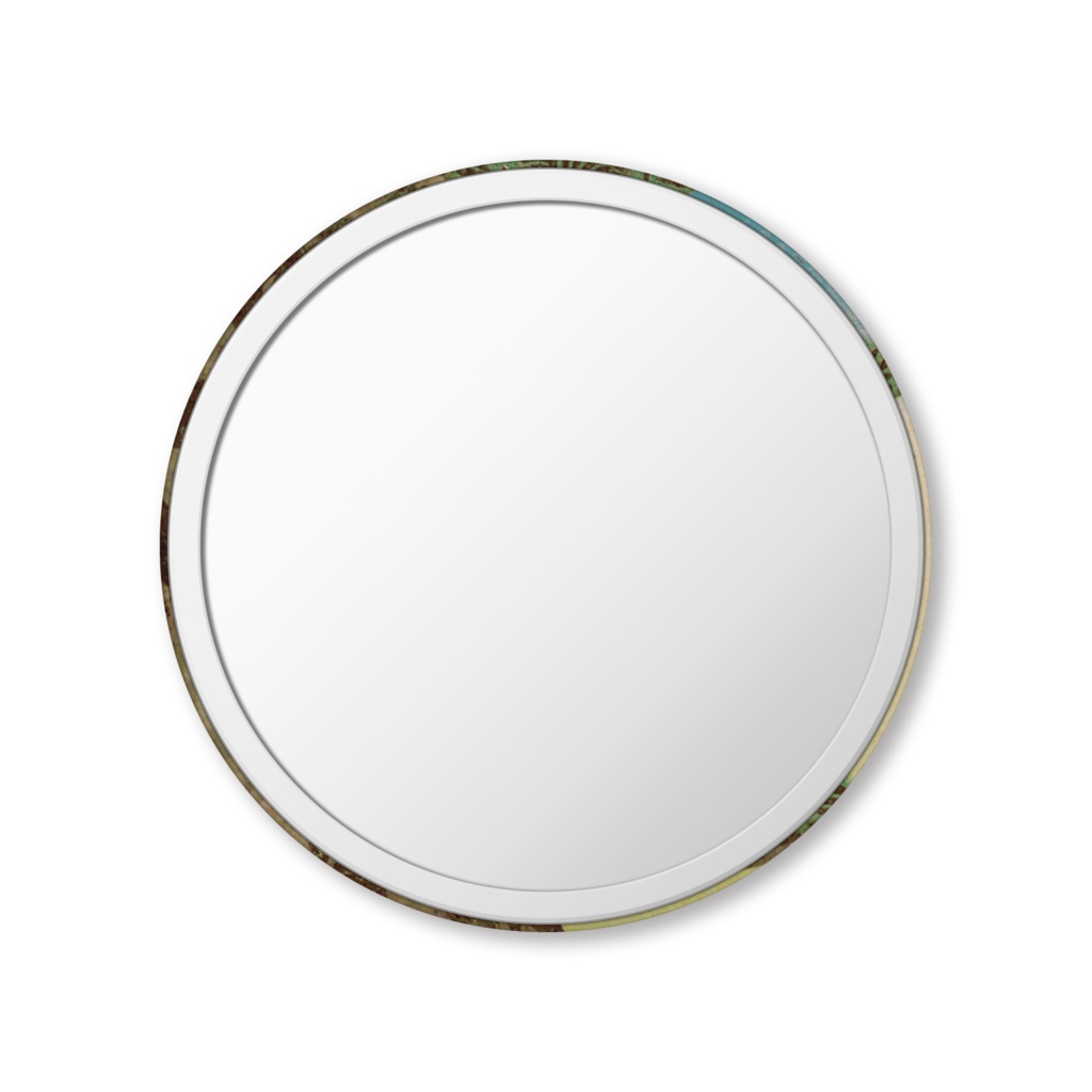 猫浮世絵 はんぺん 缶ミラー Neco-UKIYOE Hanpen