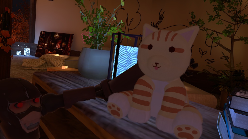 Dread Plush Sand Cat