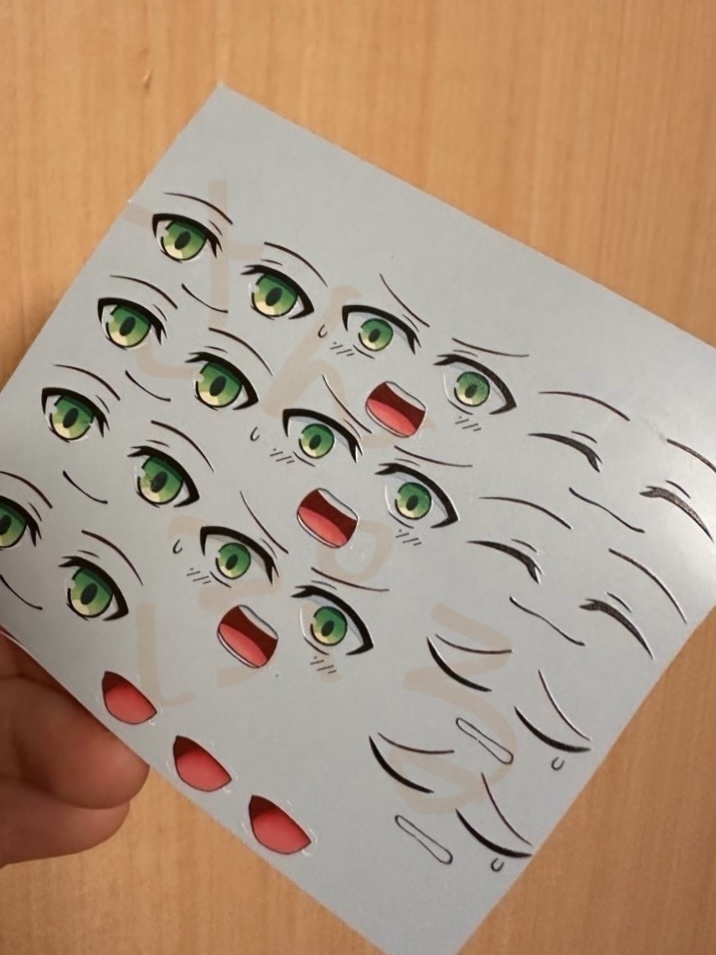 ねんどろいど用ヘアパーツロマニ・アーキマン(デカール付)