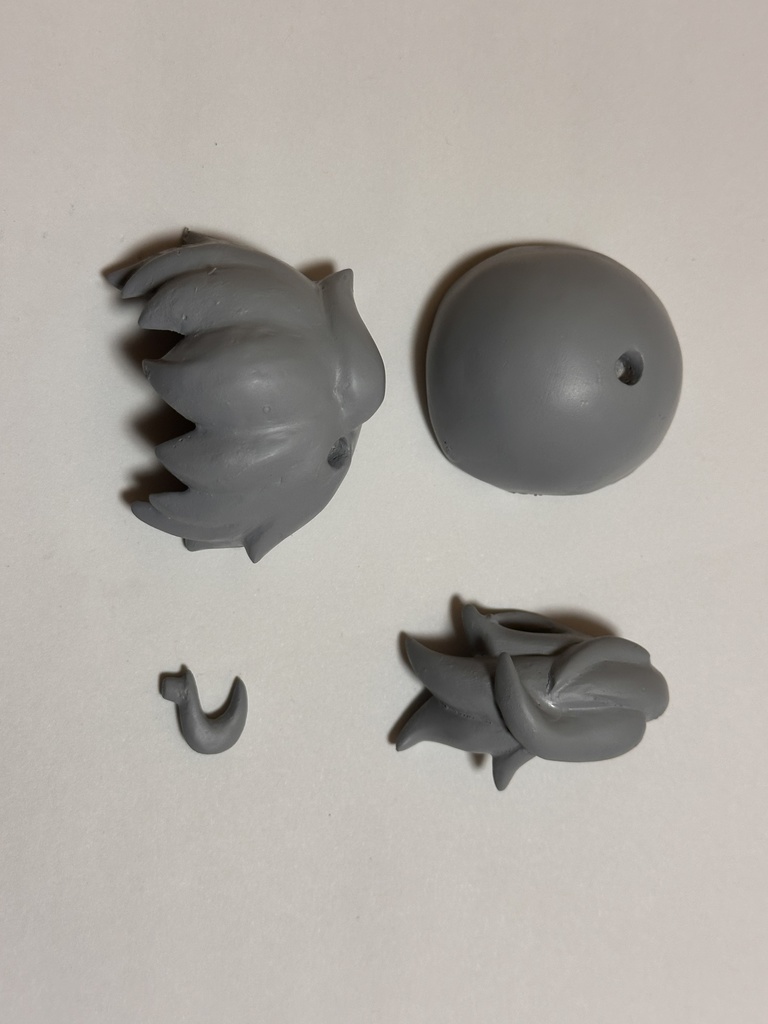 ねんどろいど用ヘアパーツロマニ・アーキマン(デカール付)