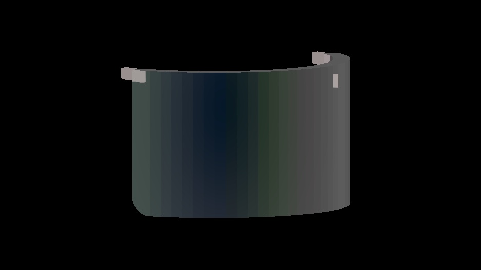 欧州LE風　防弾ヘルメットバイザー