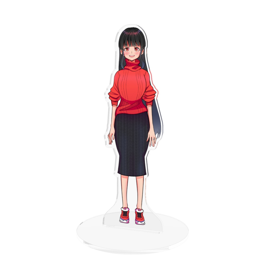 大河山麻々夜立ち絵アクリルスタンド