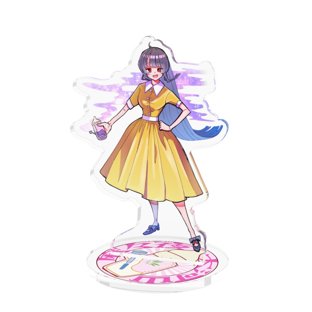 麻々夜夏服アクリルフィギュア