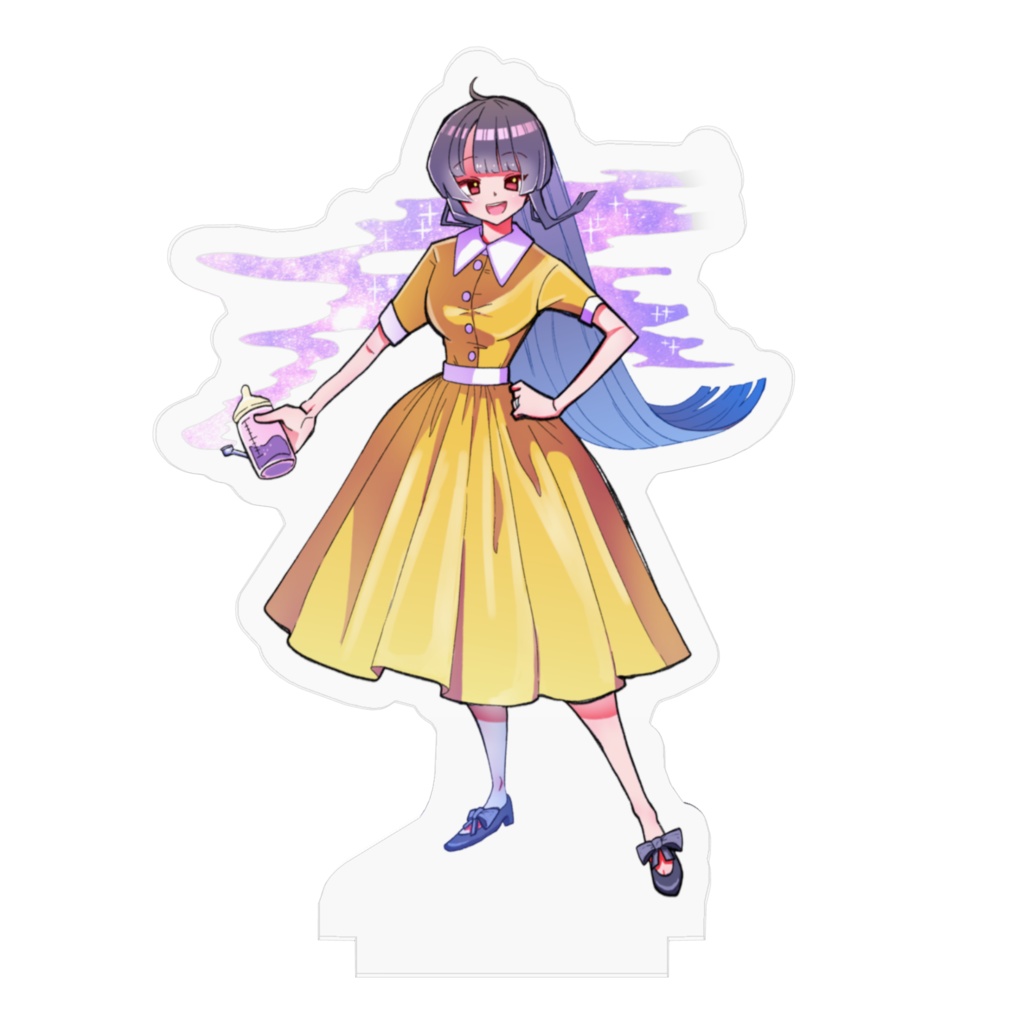 麻々夜夏服アクリルフィギュア