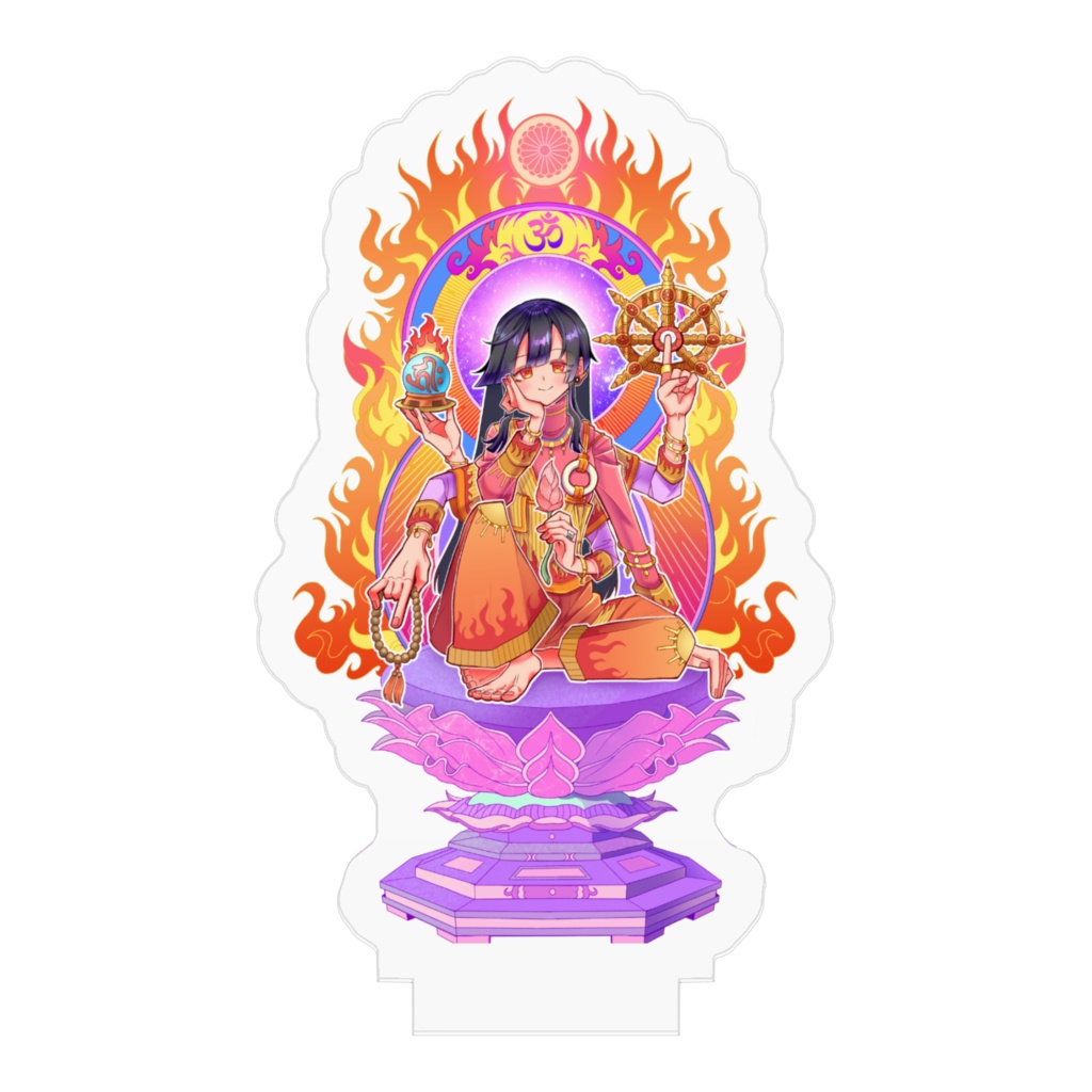 観音麻々夜ママアクリルフィギュア