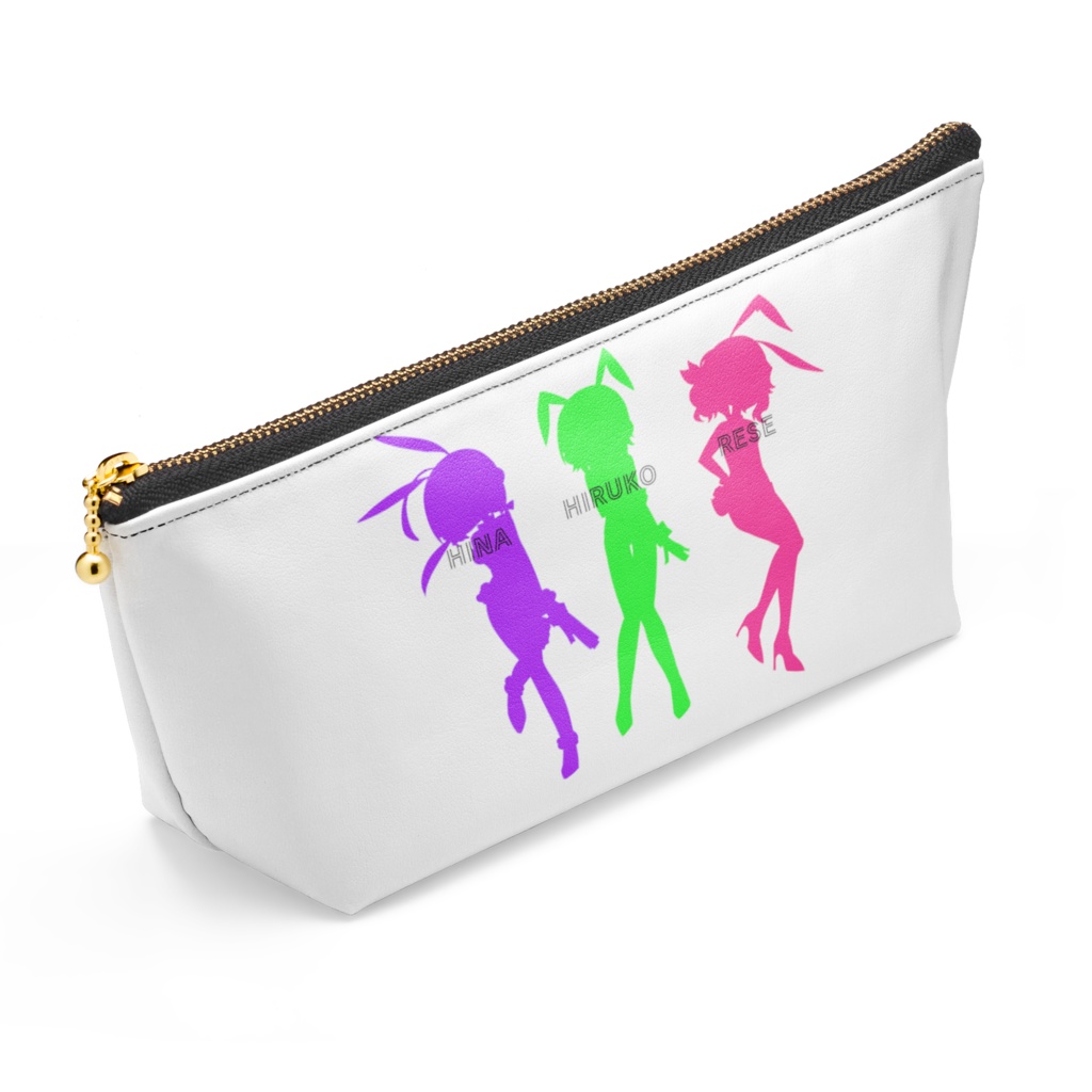 上巳ヒナ、神々廻ひるこ、暁レセ バニーガール ポーチ