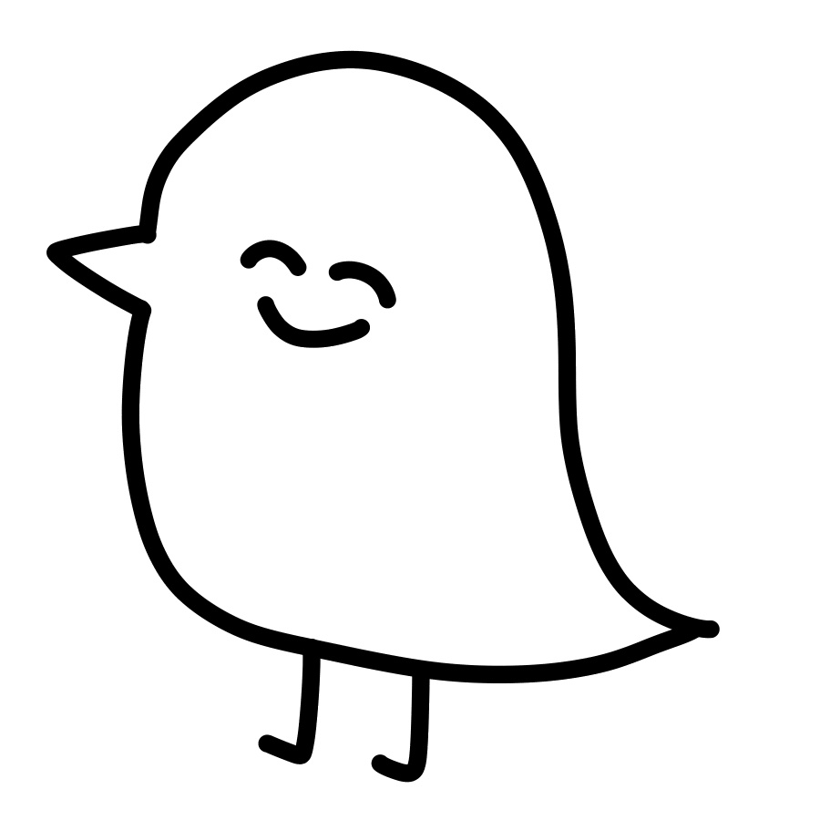 とりのアクリルキーホルダー