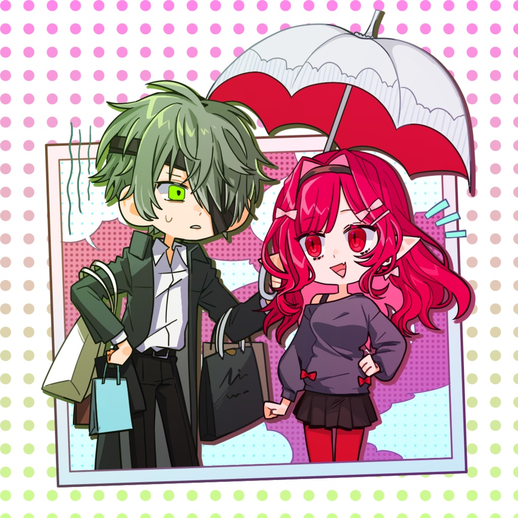 VV アクリルキーホルダー