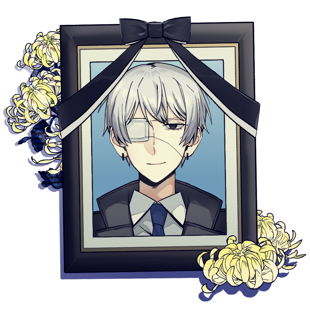 キミに届く頃には 遺影アクリルキーホルダー