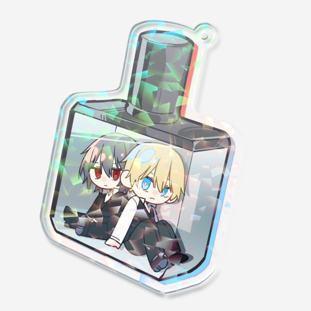 キミに届く頃には 香水瓶アクリルキーホルダー 三晩