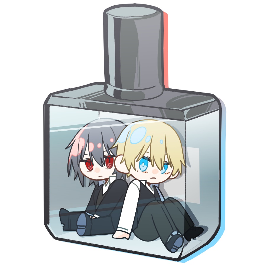 キミに届く頃には 香水瓶アクリルキーホルダー 三晩