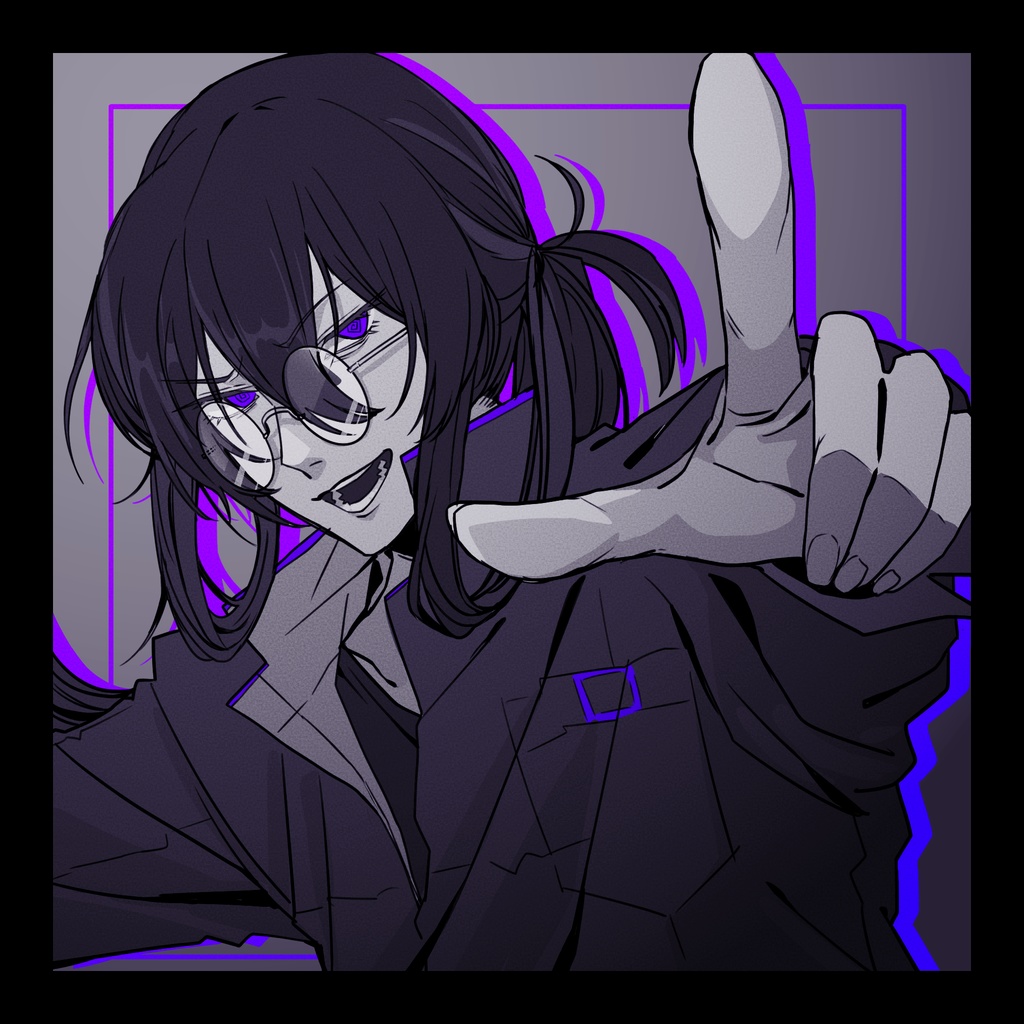 ホログラム缶バッジ α