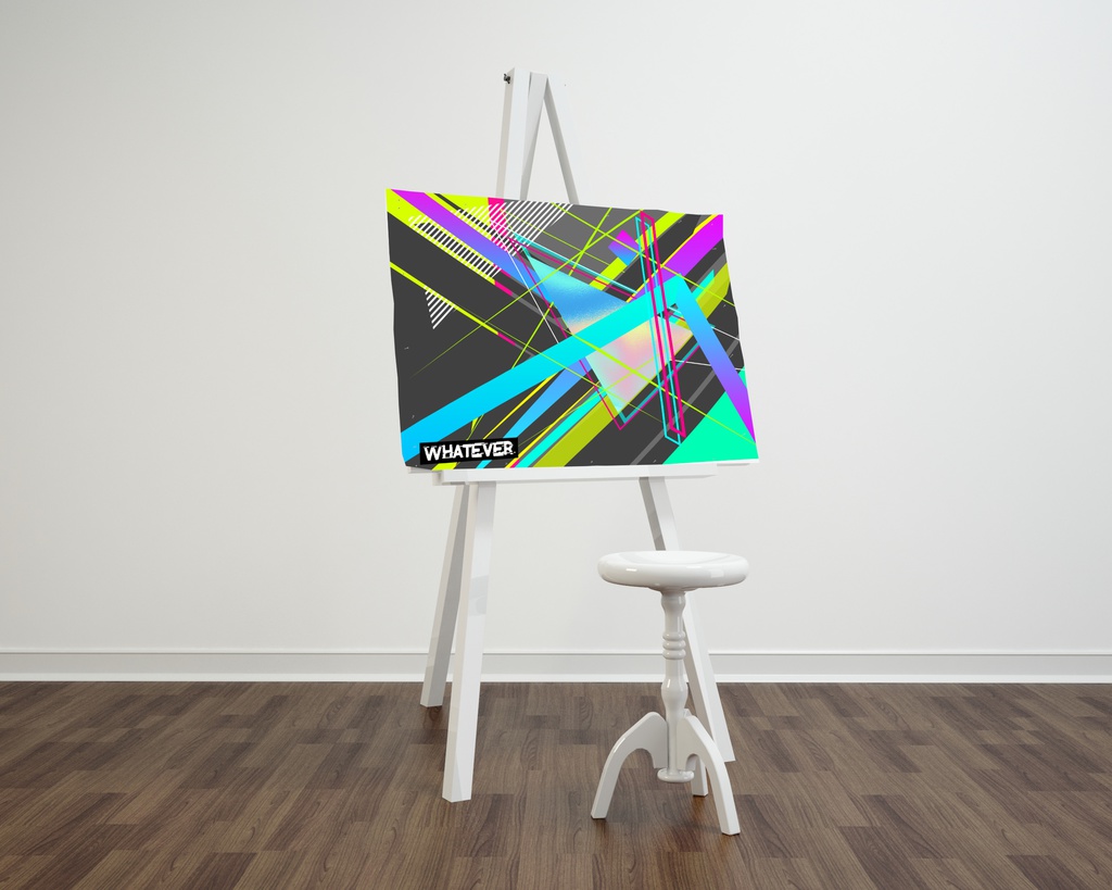 WHATEVER キャンバスアート