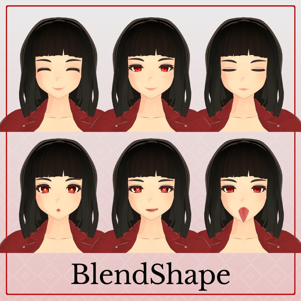 オリジナル3Dモデル 「ルネッタ-Lunetta-」