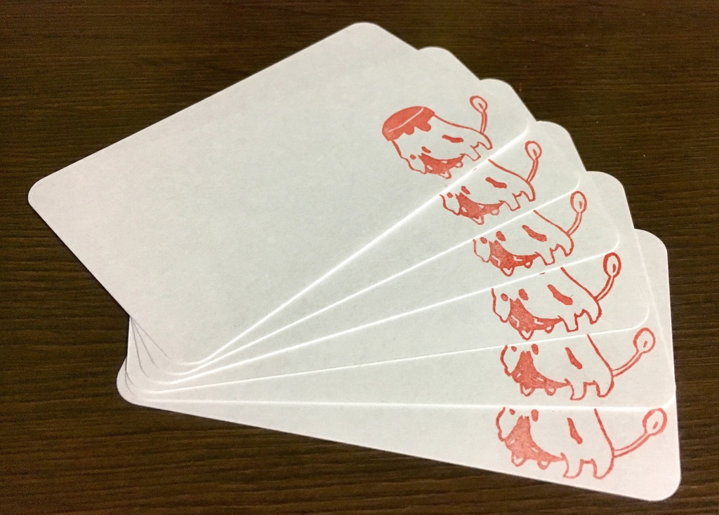 【あんしんBOOTHパック】プルナーのメッセージカード