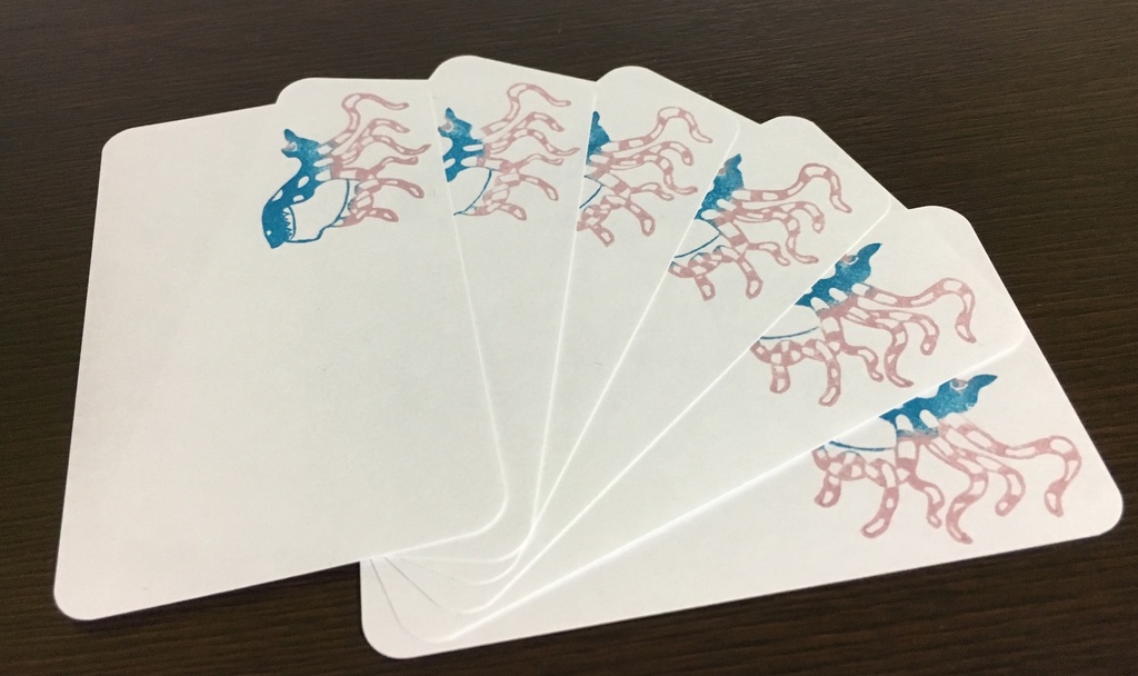 フィーラーのメッセージカード