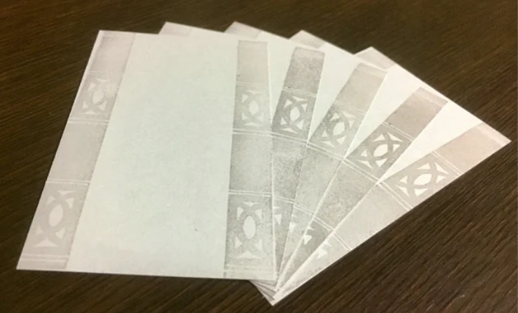 ブロック塀のメッセージカード その2