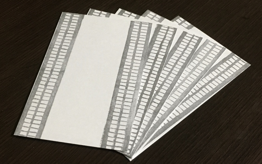 グレーチングのメッセージカード