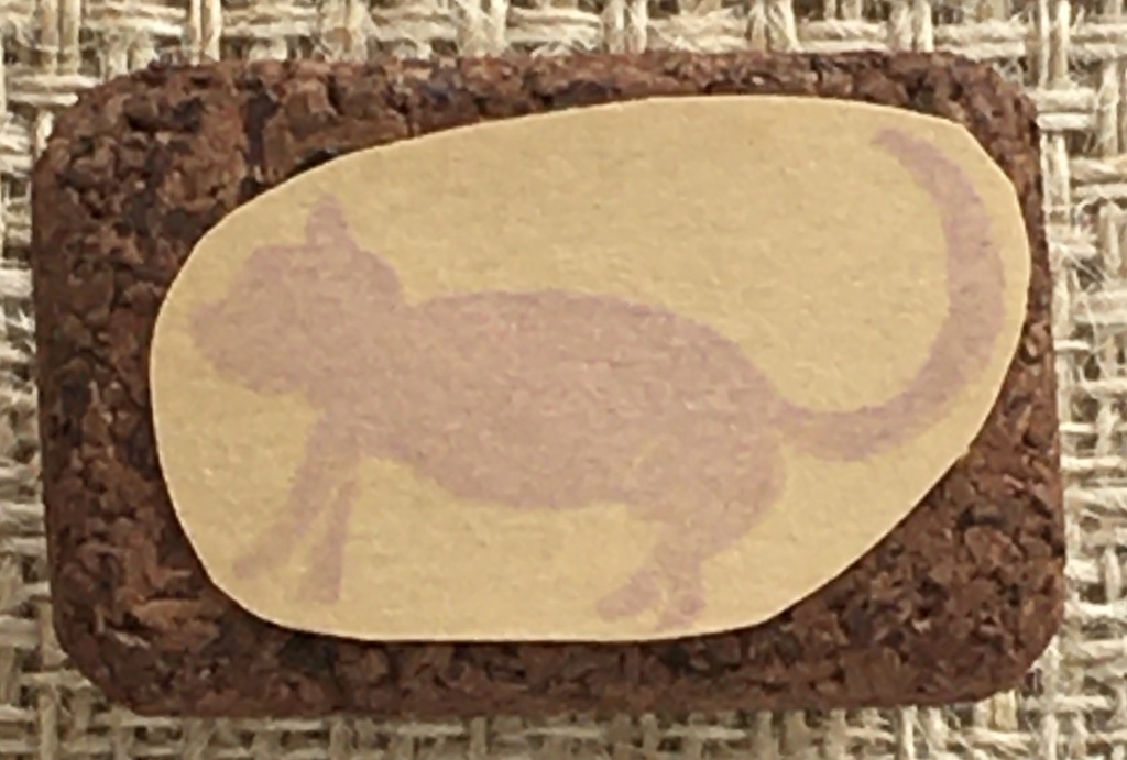 黒猫のはんこ(1)