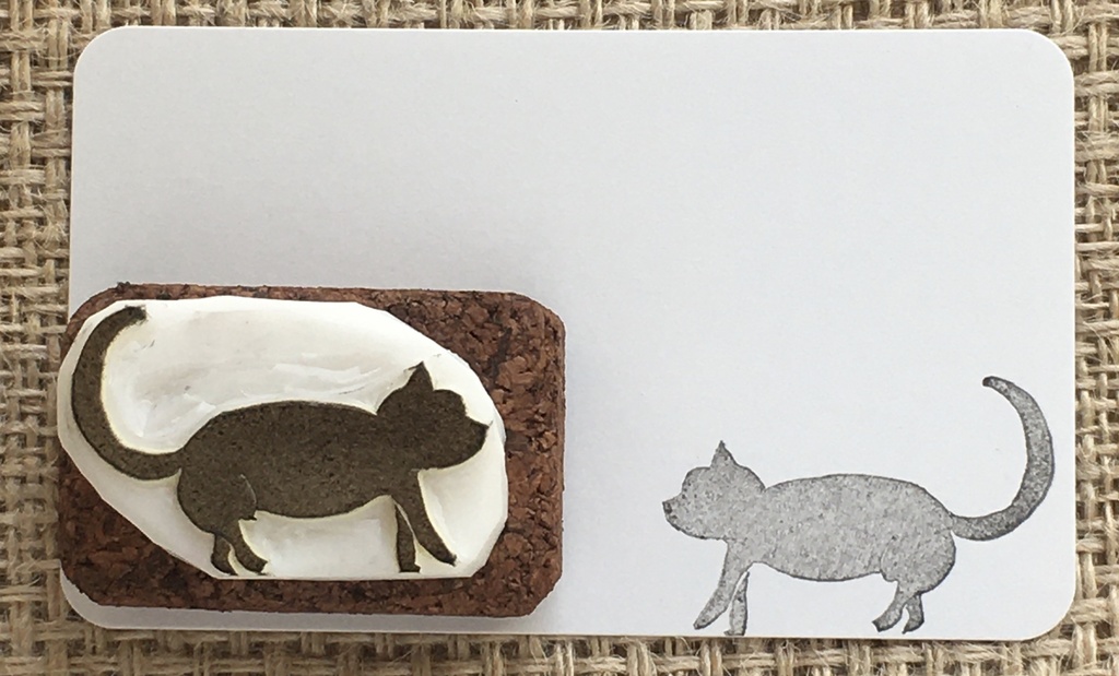 黒猫のはんこ(1)