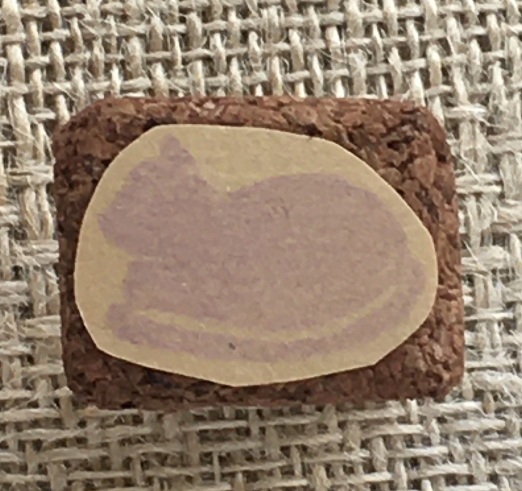 黒猫のはんこ(2)