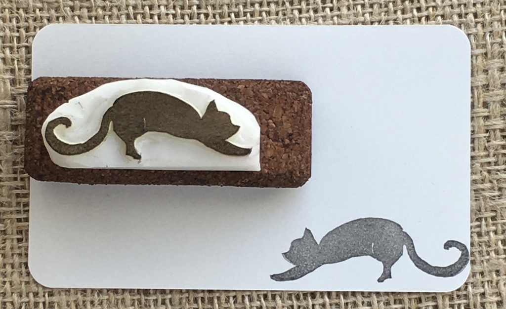 黒猫のはんこ(3)