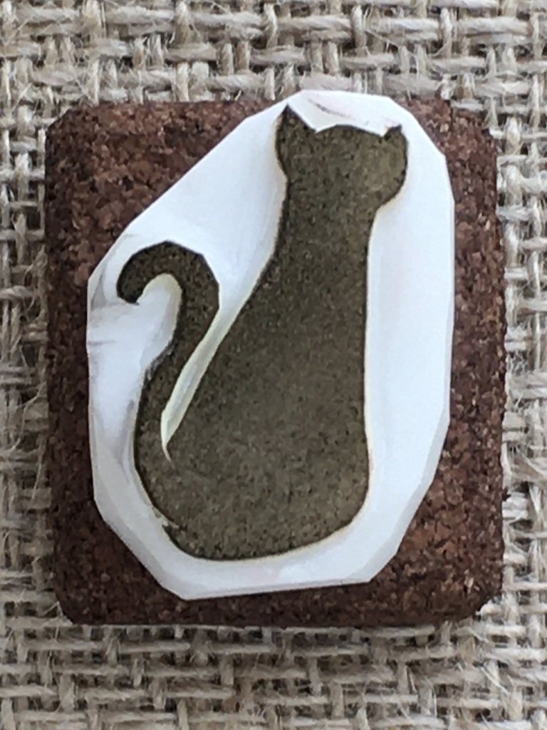 黒猫のはんこ(4)