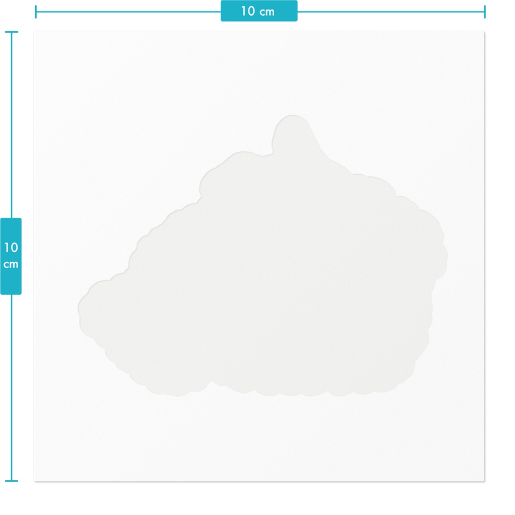 「兎乃マシロ」ステッカー