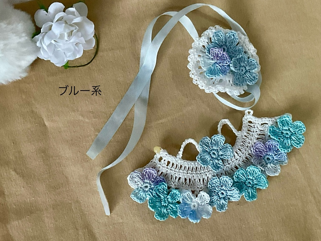 子羊ちゃんのお花のドレスセット