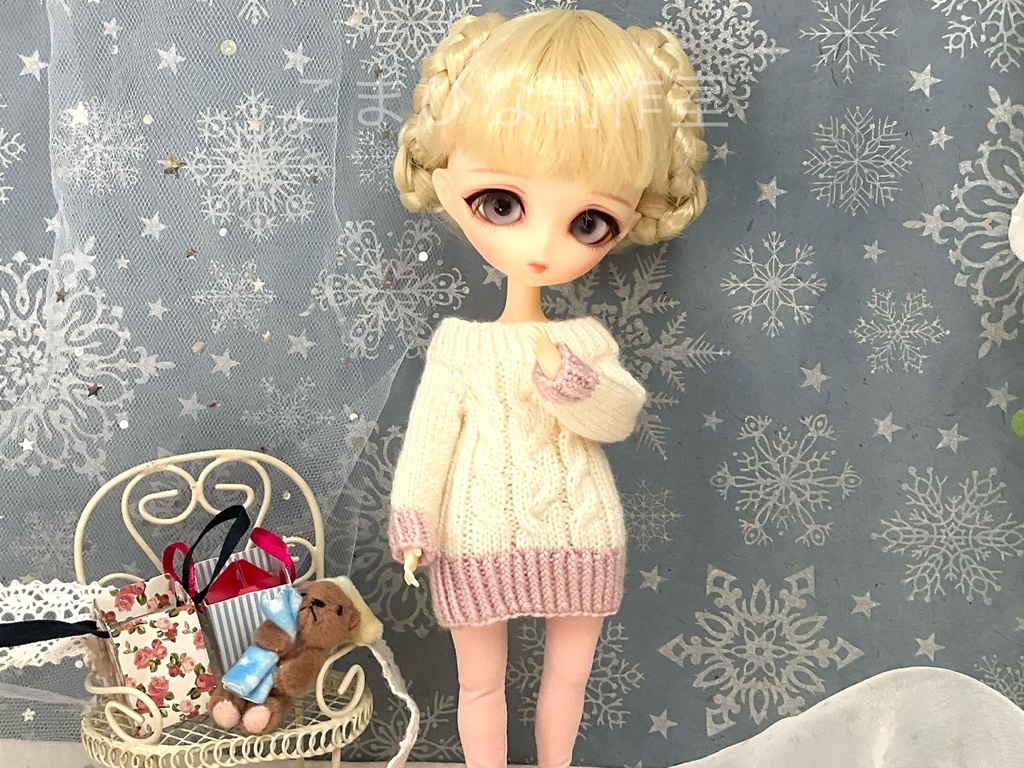 ハルモニアシリーズ向けニットワンピース