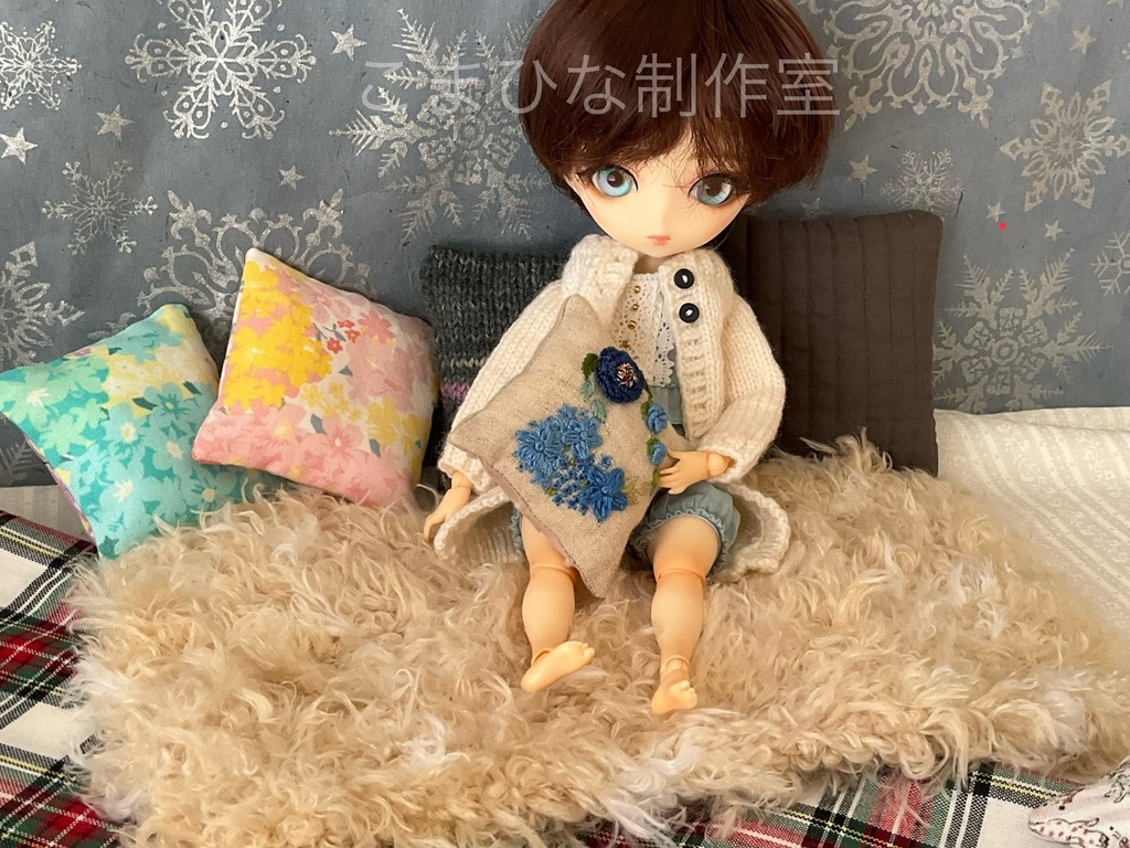 ふわふわミニラグ