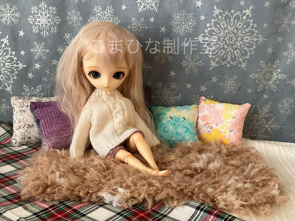 ふわふわミニラグ