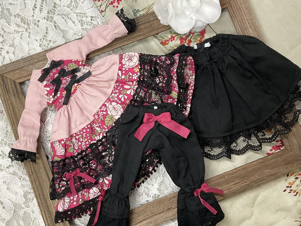 ハルモニアシリーズ向け ワンピースセット 「かくめいぜんや」