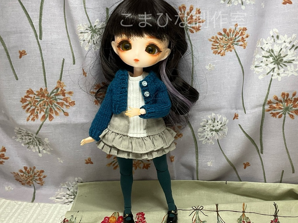 ハルモニアシリーズ向け ショートカーデ+ミニワンピースセット