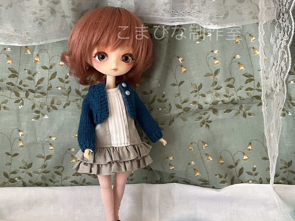 ハルモニアシリーズ向け ショートカーデ+ミニワンピースセット