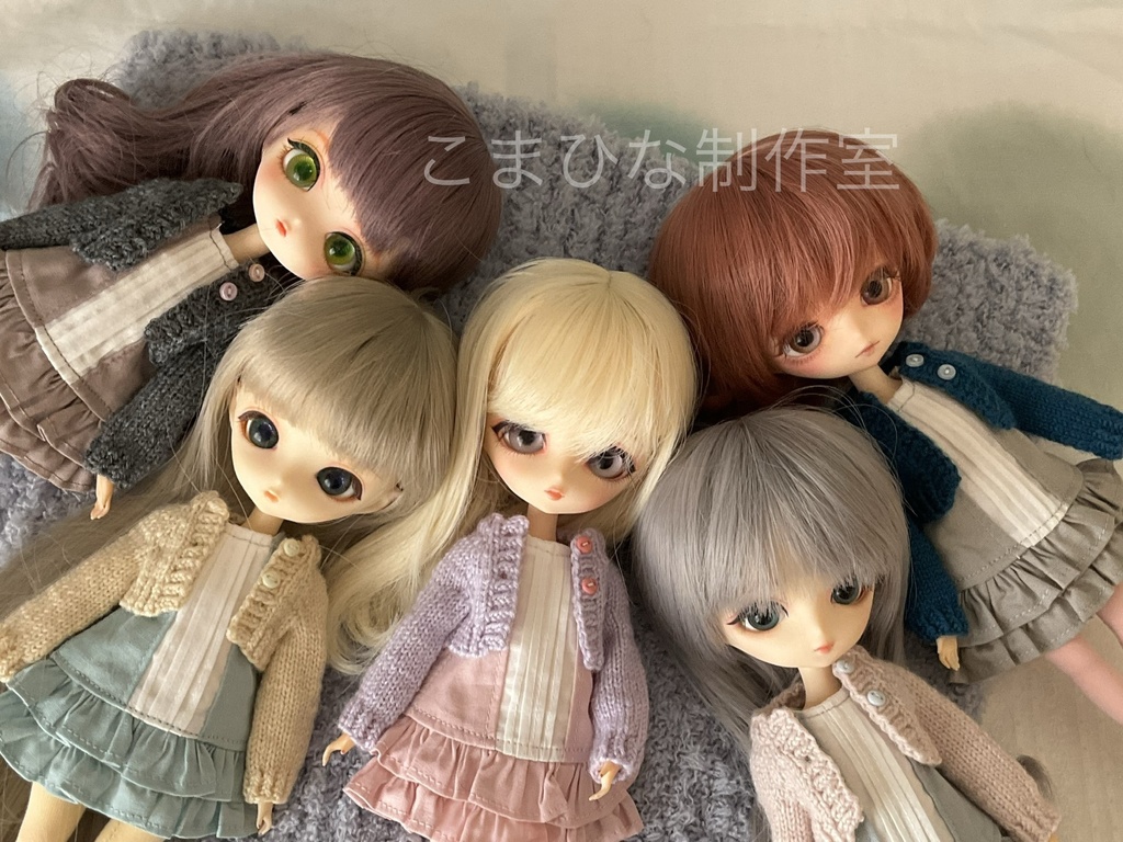 ハルモニアシリーズ向け ショートカーデ+ミニワンピースセット