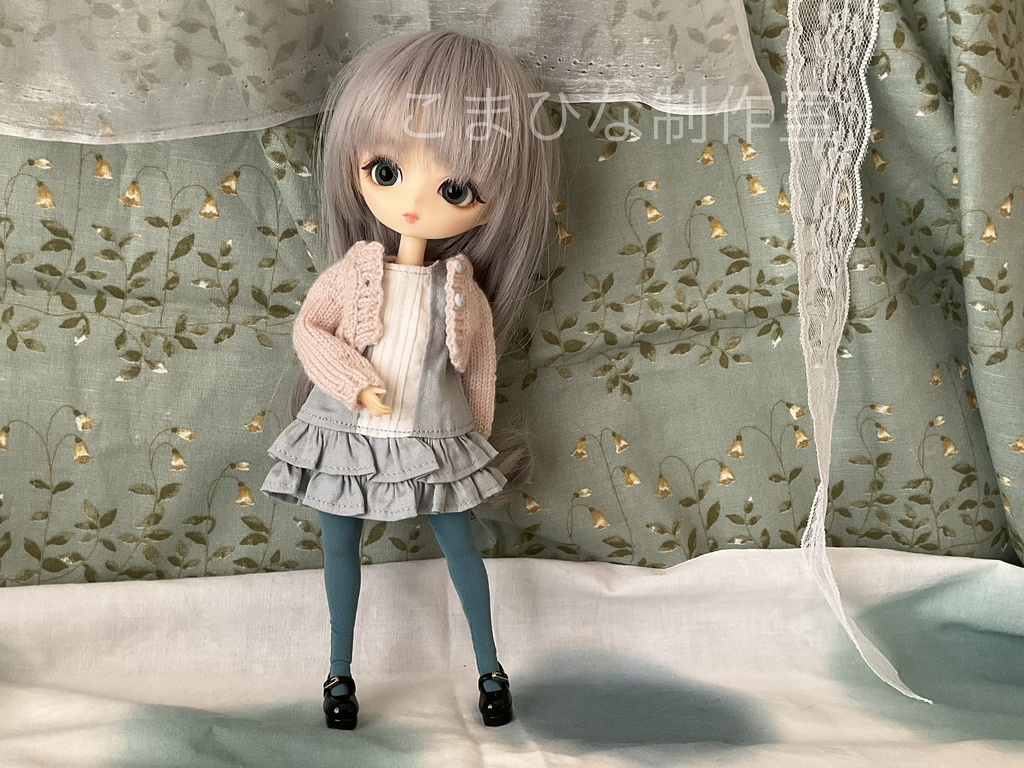 ハルモニアシリーズ向け ショートカーデ+ミニワンピースセット