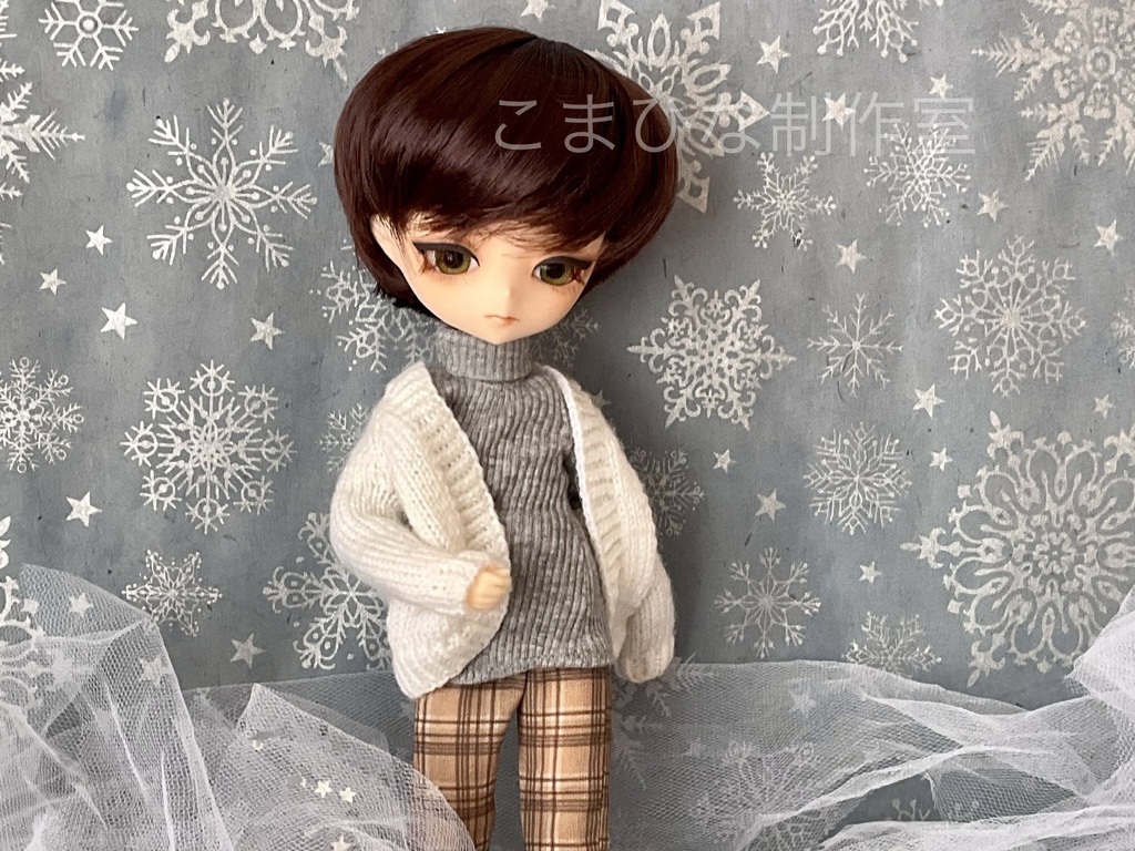 ハルモニアシリーズ向けコクーンカーディガン（Rootサイズ）