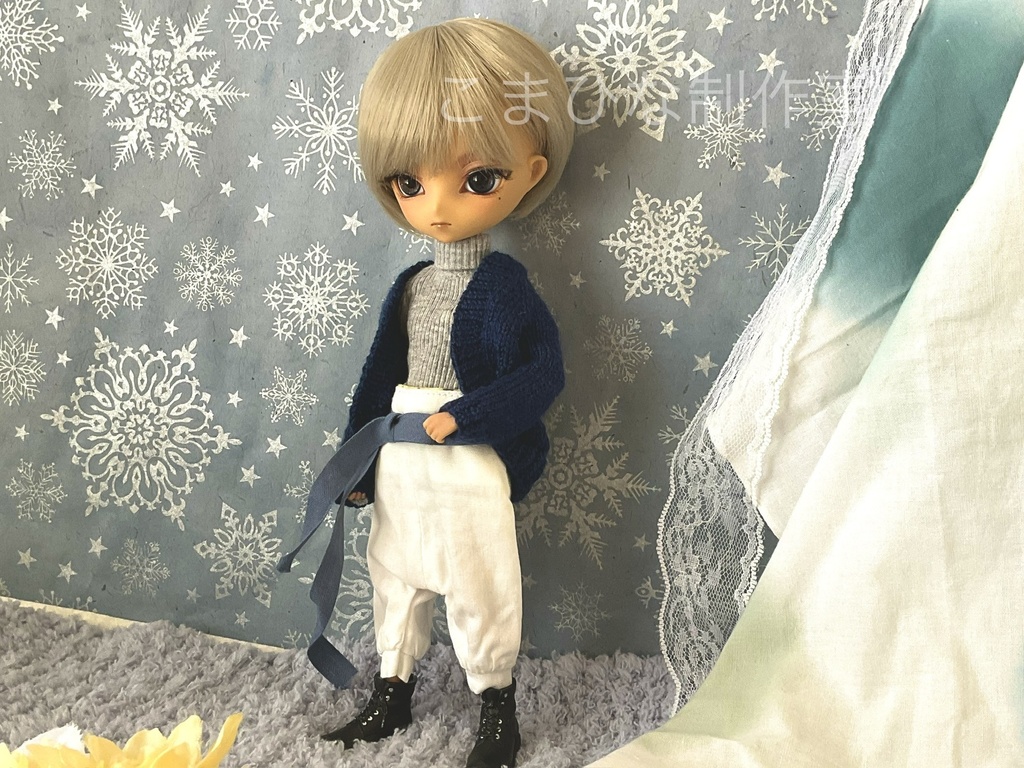 ハルモニアシリーズ向けコクーンカーディガン(Rootサイズ)