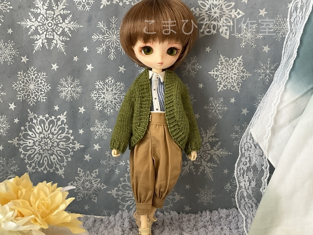 ハルモニアシリーズ向けコクーンカーディガン(Rootサイズ)