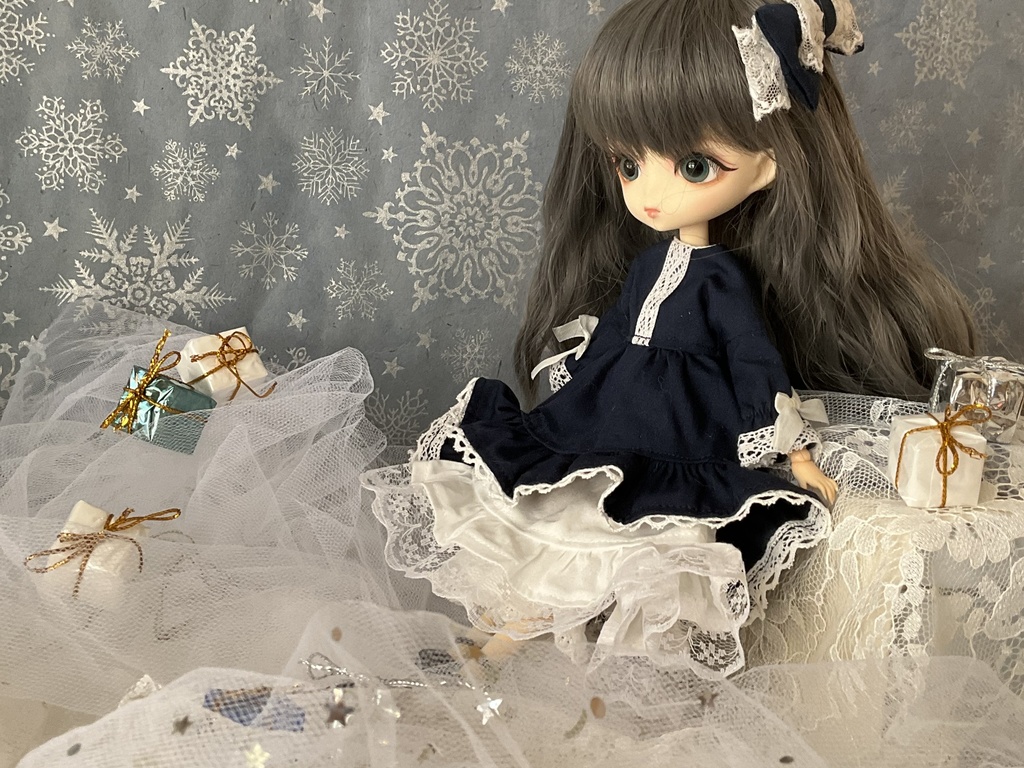 ハルモニアシリーズ向け　ワンピースセット「Stille Nacht」
