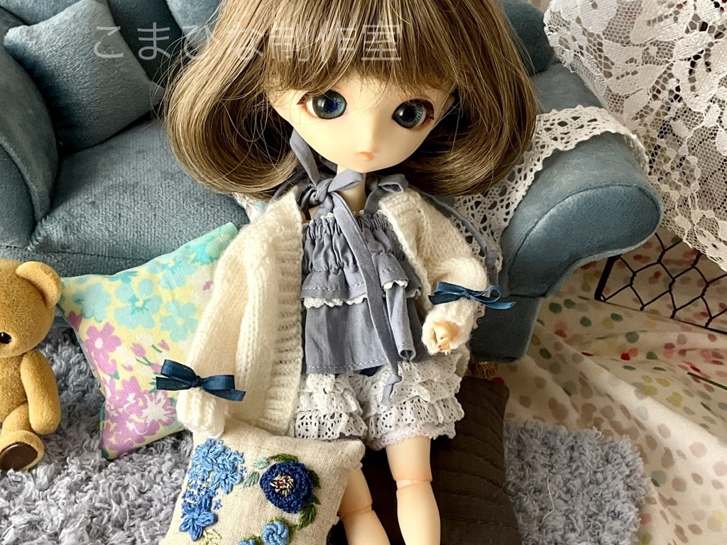 suko×こまひな制作室コラボ ドルチェルームウェアニットセット