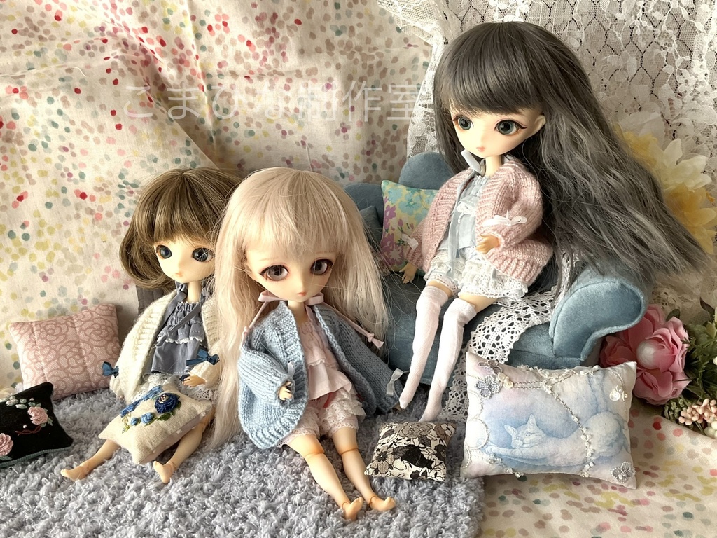 suko×こまひな制作室コラボ　ドルチェルームウェアニットセット